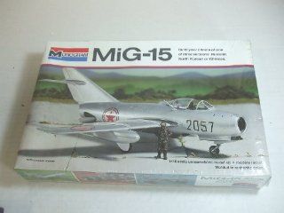 MiG 15 Jet Fighter 1/48 Scale Kit by Monogram (contains 3 different versions) Toys & Games