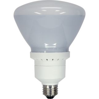 GE 26 Watt (90W) BR40 Medium Base Soft White Indoor Flood Light CFL Bulb