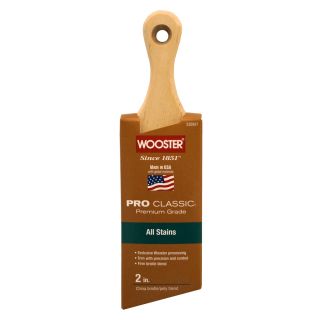 Wooster 2 in Angle Sash Natural Paint Brush