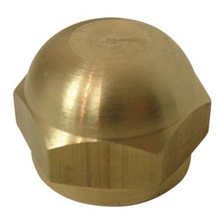 Watts 1/2 Brass Flare Cap