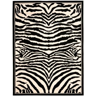 Safavieh 9 ft x 12 ft Ivory Zebra Area Rug