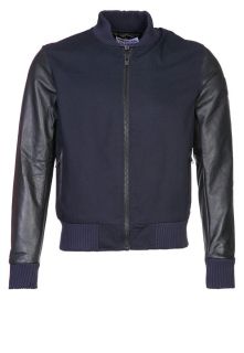 American College   VARSMC   Leather jacket   blue