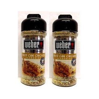 Weber Beer Can Chicken Seasoning (6 oz) 2 Pack  Meat Seasonings  Grocery & Gourmet Food