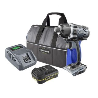 Kobalt 20 Volt 1/4 in Cordless Variable Speed Impact Driver with Soft Case