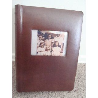 Old Town 2 Pack Leather Photo Albums   Brown   Bookshelf Albums