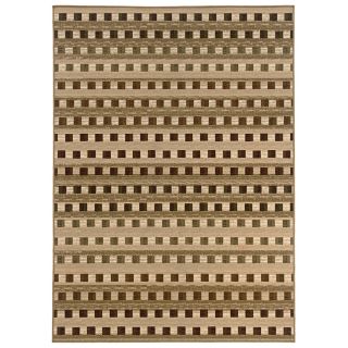 Style Selections Wexford 3 ft 10 in x 71 in Rectangular Beige Transitional Area Rug