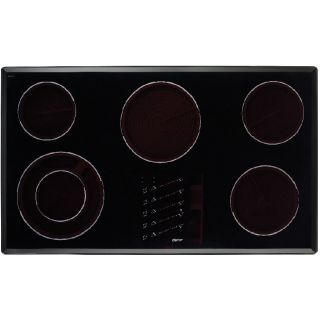 Dacor 36 in 5 Element Smooth Surface Electric Cooktop