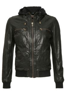 Chevignon   B MUSSILA   Leather jacket   black