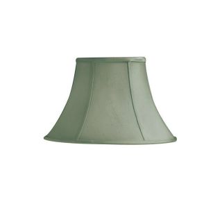 Cascadia Lighting 10 in x 16 1/2 in Sage Bell Lamp Shade