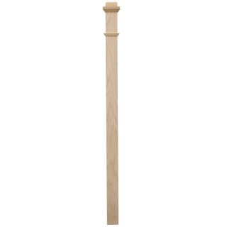 Creative Stair Parts Poplar Box Interior Stair Newel Post (Common 66 in; Actual 66 in)