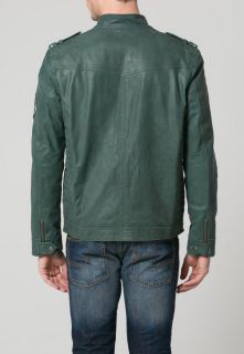 Tom Tailor BIG POLISH   Leather jacket   green