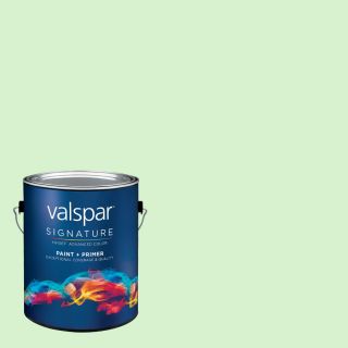 Creative Ideas for Color by Valspar 129.25 fl oz Interior Satin Cucumber Peel Latex Base Paint and Primer in One with Mildew Resistant Finish