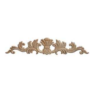 EverTrue 16.68 in x .29 ft x 0.28 in Unfinished Interior Whitewood Ornament Accent