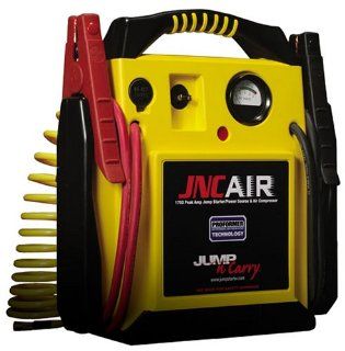 Jump N Carry JNCAIR 1700 Amp 12 Volt Jump Starter with Power Source and Air Compressor Automotive