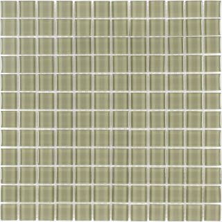 Elida Ceramica Nature Glass Mosaic Square Indoor/Outdoor Wall Tile (Common 12 in x 12 in; Actual 11.75 in x 11.75 in)