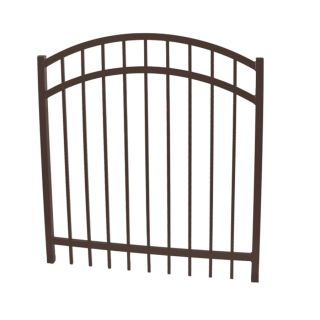 Ironcraft Powder Coated Aluminum Fence Gate (Common 60 in x 47 in; Actual 60 in x 47 in)