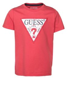 Guess   Print T shirt   red