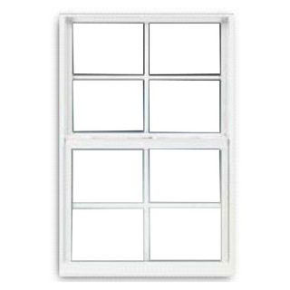 BetterBilt 3000TX Series Aluminum Double Pane Single Hung Window (Fits Rough Opening 36 in x 48 in; Actual 35.375 in x 47.56 in)