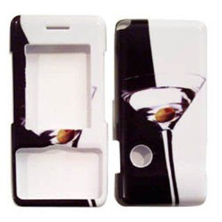Hard Plastic Snap on Cover Fits LG VX8500 Chocolate 2Tone Martini Verizon (does NOT LG VX8550 Choclate II) Cell Phones & Accessories