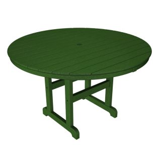 Trex Outdoor Furniture Monterey Bay 48 in Rainforest Canopy Plastic Round Patio Dining Table