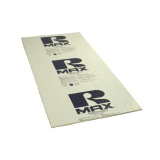 Rmax Polyisocyanurate Foam Board Insulation (Common 0.5 in x 4 ft x 8 ft; Actual 0.5 in x 4 ft x 8 ft)