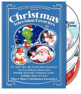 Christmas Television Favorites (Dr. Seuss' How the Grinch Stole Christmas / The Year Without a Santa Claus / Rudolph and Frosty's Christmas in July / Rudolph's Shiny New Year / and More) Shirley Booth, Mickey Rooney, Boris Karloff, Thurl Rave