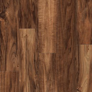 allen + roth 4.96 in W x 4.23 ft L Natural Acacia Handscraped Laminate Wood Planks