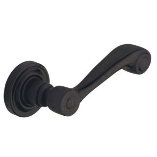 BALDWIN 5103 Distressed Oil Rubbed Bronze Push Button Lock Residential Privacy Door Lever