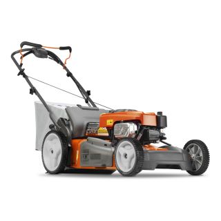Husqvarna 175 cc 22 in Self Propelled Rear Wheel Drive 3 in 1 Gas Push Lawn Mower with Briggs & Stratton Engine and Mulching Capability