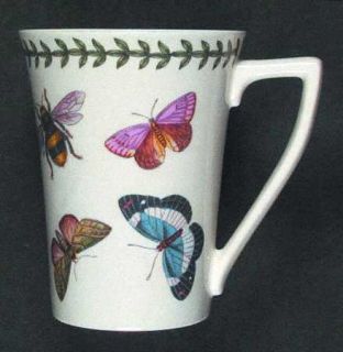 Portmeirion Botanic Garden Butterflies Mandarin Mug, Fine China Dinnerware   But
