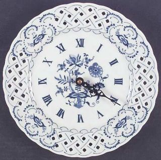 Blue Danube (Japan) Blue Danube (1991 Anniversary Stamp) Pierced Plate Clock, Fi