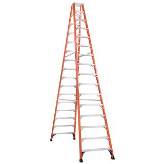 Louisville 16 ft Fiberglass 375 lb Type IAA Step Ladder