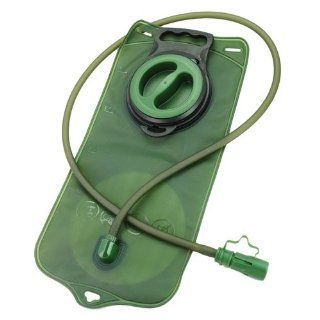 Multifunctional Survival   Military Green Bicycle Mouth Water Bladder Bag Contain 2 Liter   Great for Cycling, Camping, Traveling, Adventure Trip, Outdoor, Hiking