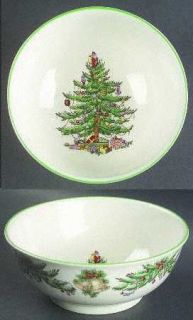 Spode Christmas Tree Garland 6 Revere Bowl, Fine China Dinnerware   Tree,Holly,