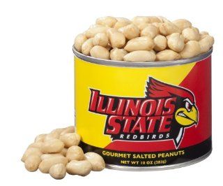 Virginia Diner Illinois State University, Salted Peanuts, 10 Ounce (Pack of 4)  Grocery & Gourmet Food