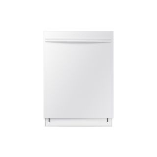 Samsung 48 Decibel Built in Dishwasher with Hard Food Disposer and Stainless Steel Tub (White) (Common 24 in; Actual 23.875 in) ENERGY STAR