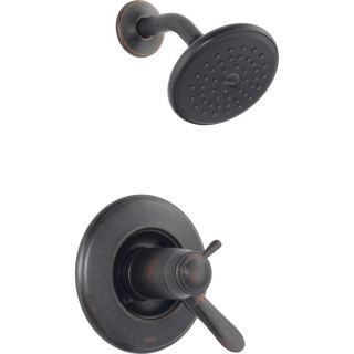 Delta Lahara Venetian Bronze 1 Handle Shower Faucet Trim Kit with Rain Showerhead