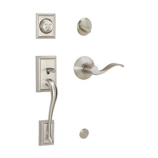 Schlage Addison Satin Nickel Residential Single Lock Door Handleset