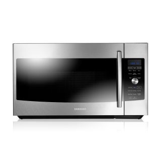 Samsung 30 in 1.7 cu ft Over the Range Convection Microwave with Sensor Cooking Controls (Stainless Steel)