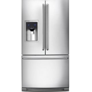 Electrolux 22.6 cu ft French Door Counter Depth Refrigerator with Dual Ice Maker (Stainless Steel) ENERGY STAR
