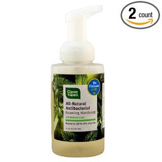 Hand Soap, Foaming All Natural Antibacteria, Spearmint Lime, 9.5 oz . This multi pack contains 2.