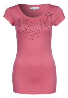 Even&Odd   Print T shirt   pink