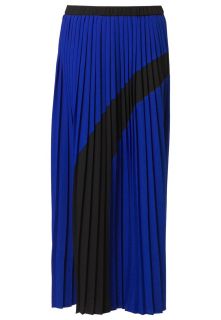 Stefanel   Pleated skirt   blue