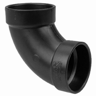 NIBCO 1 1/2 in Dia 90 Degree ABS Elbow Fitting