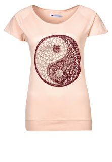 Even&Odd   Print T shirt   pink