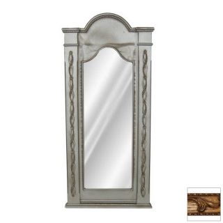 Hickory Manor House 20.5 in x 45 in Antique Gold Arch Framed Wall Mirror