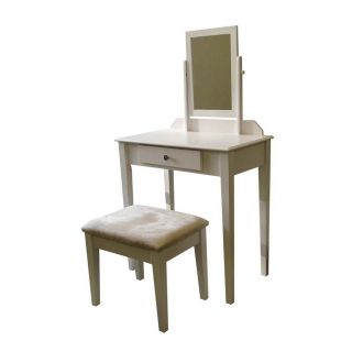 ORE International White Makeup Vanity