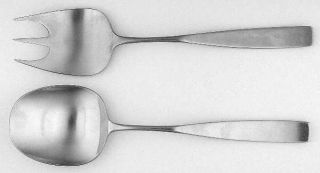Towle Bedford (Stainless) Salad Set 2 Pc./Solid Piece   Stainless, Lauffer, Holl