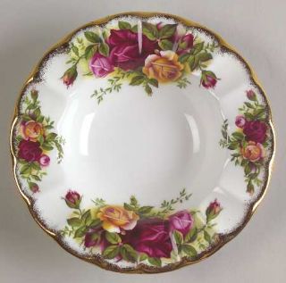 Royal Albert Old Country Roses 4 Ashtray, Fine China Dinnerware   Montrose Shap