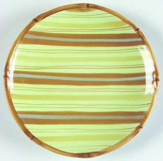 Tracy Porter Artesian Road Canape Plate, Fine China Dinnerware   Multicolor Flor
